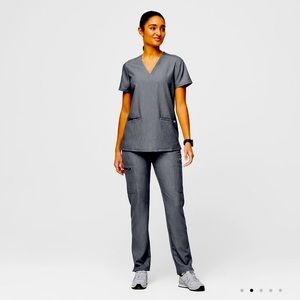 UNIFORM Fig Scub set SzXS Heather Grey